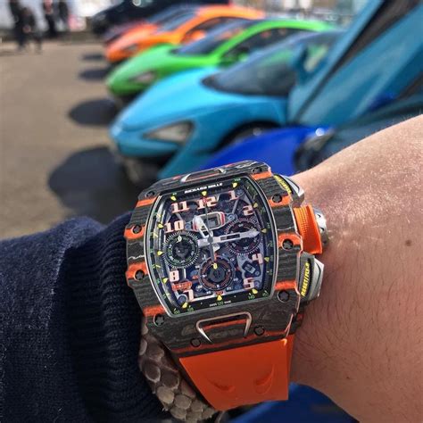 Richard Mille wrist race machine